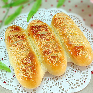酸奶蜜豆面包
