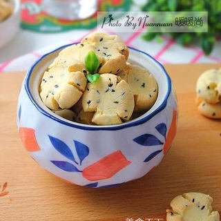 黑芝麻玛格丽特饼干
