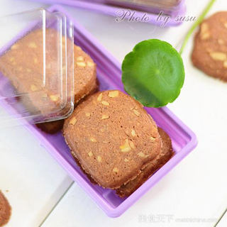 核桃巧克力欢喜饼