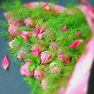七夕玫瑰花饼干