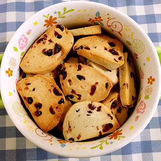 蔓越莓炼乳饼干（新手经验教程）