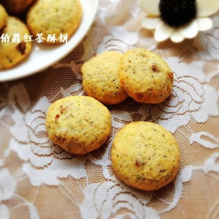酥酥酥的不得了的红茶酥饼——葡萄干伯爵红茶酥饼