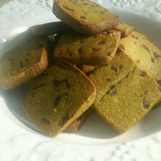 绿茶蔓越莓饼干