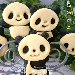 [香兰世家]成都形象--超萌熊猫饼干
