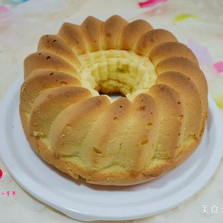 椰蓉戚风蛋糕