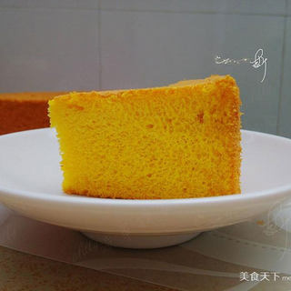 南瓜戚风蛋糕