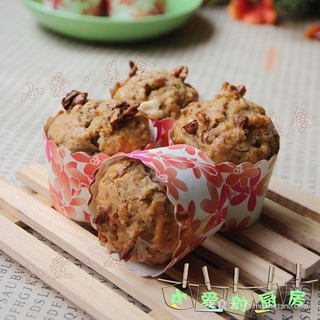 坚果香蕉燕麦玛芬