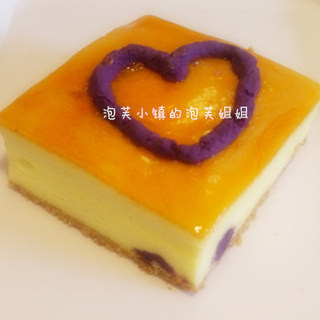 【紫薯乳酪蛋糕】紫气东来----祝大家吉祥如意