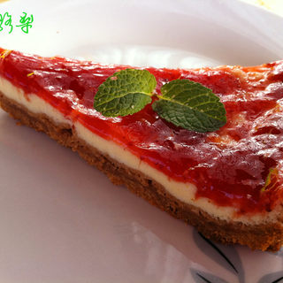 草莓酱芝士蛋糕