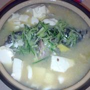 送给爸爸~砂锅鱼头豆腐